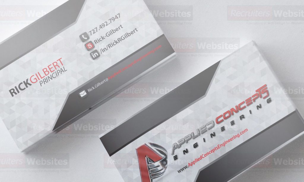 business cards for recruiters