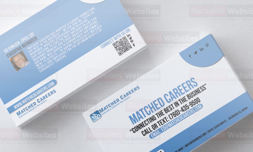Recruiters Business Cards