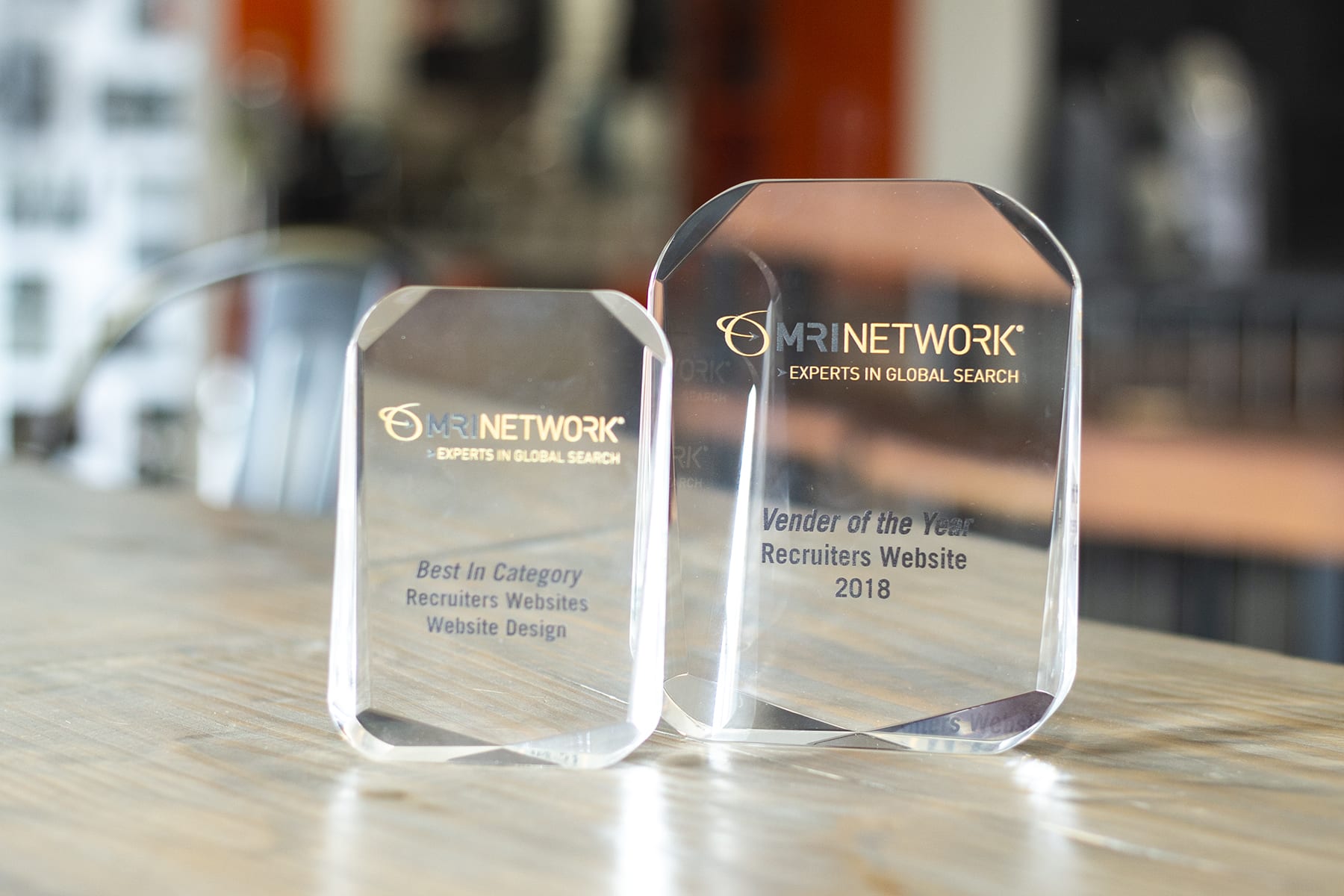 Recruiters Websites received the top honor, Vendor of the Year, at the October 2018 MRINetwork Global Conference in St. Louis, as well as Best in Category for Website Design. 