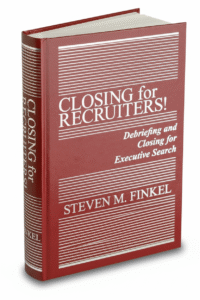 Closing for Recruiters by Steve Finkel